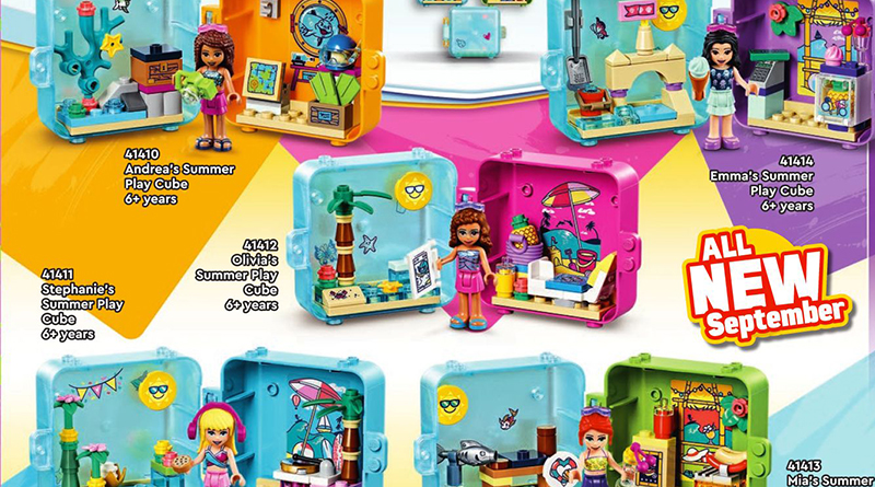 LEGO Friends Play Cubes Series 3 revealed