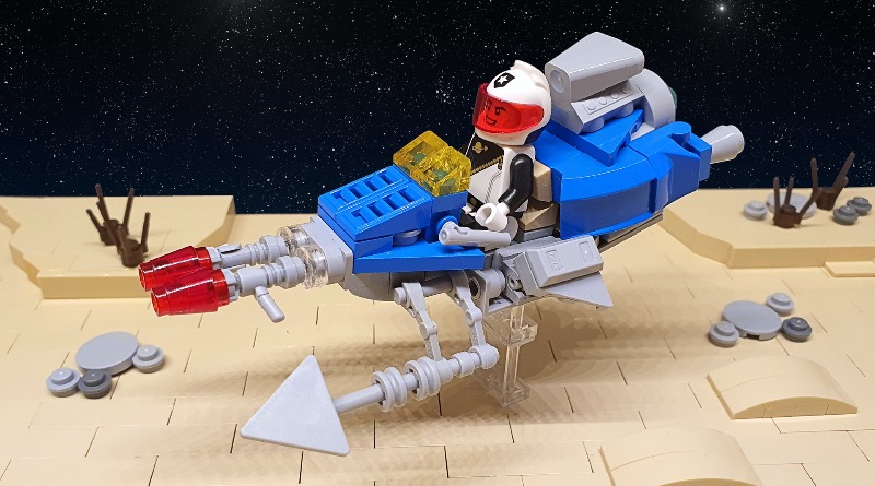 Brick Pic of the Day: Classic Space Speeder Bike