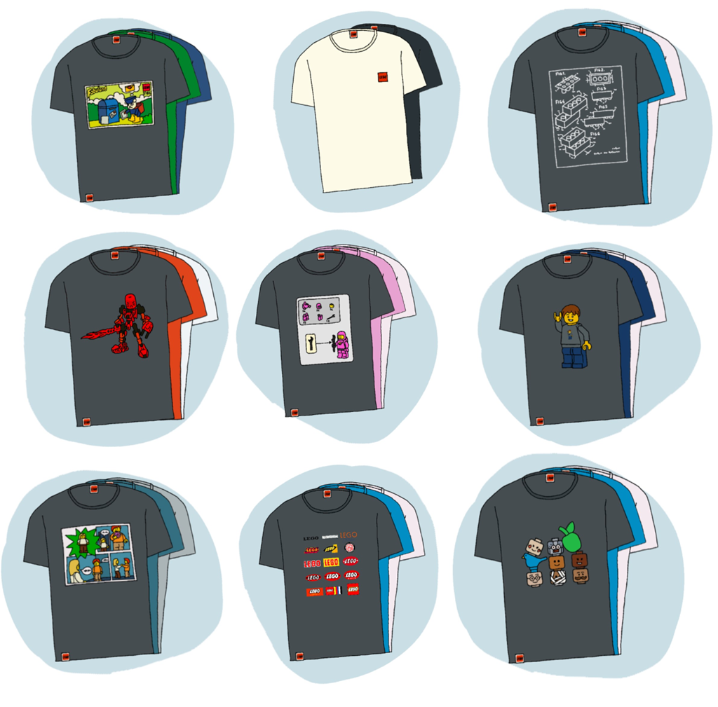 LEGO merchandise survey 2