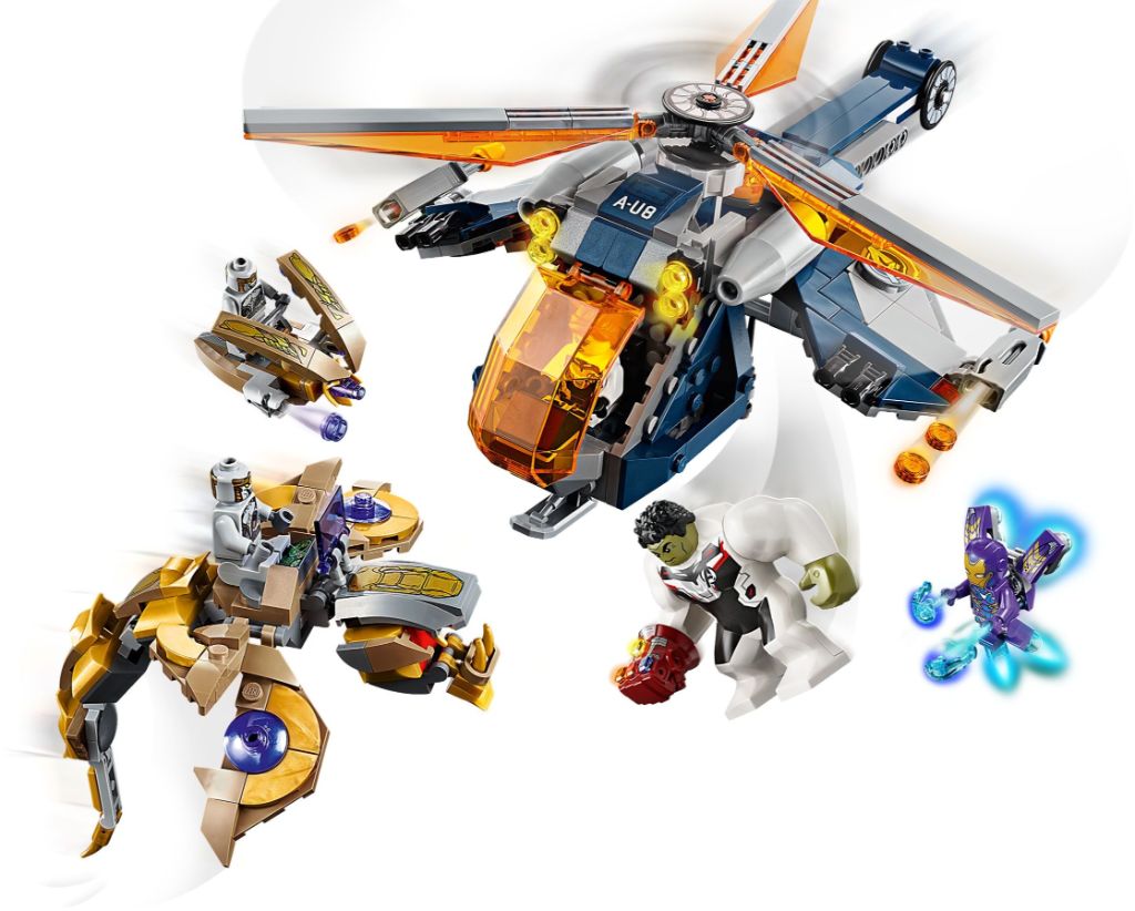 LEGO Marvel 76144 Avengers Hulk Helicopter Rescue