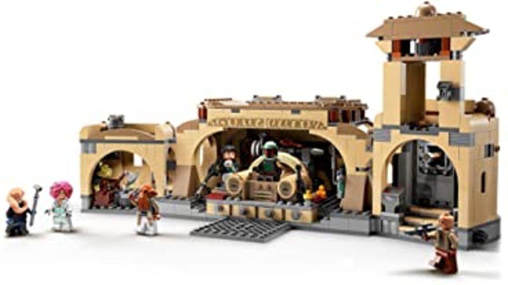LEGO Star Wars 75326 Boba Fetts Throne Room Amazon featured 1024x576