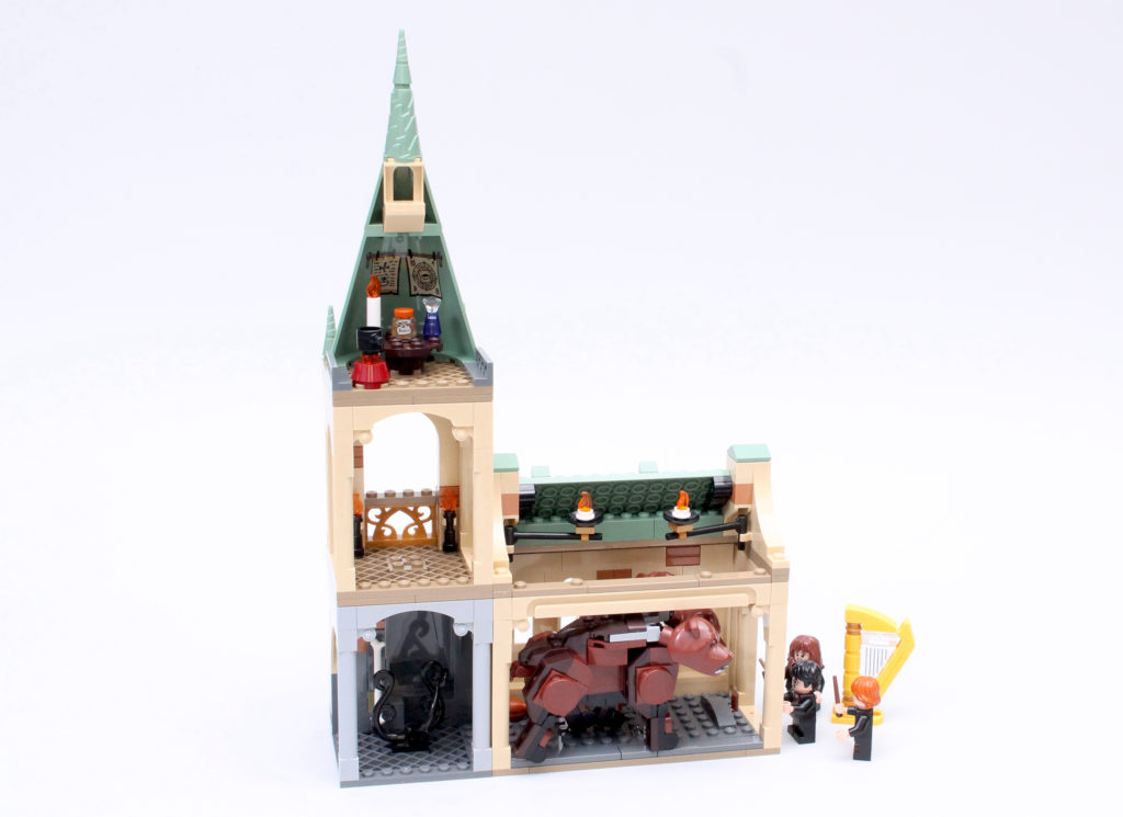 LEGO Harry Potter 76387 Hogwarts Fluffy Encounter review 2
