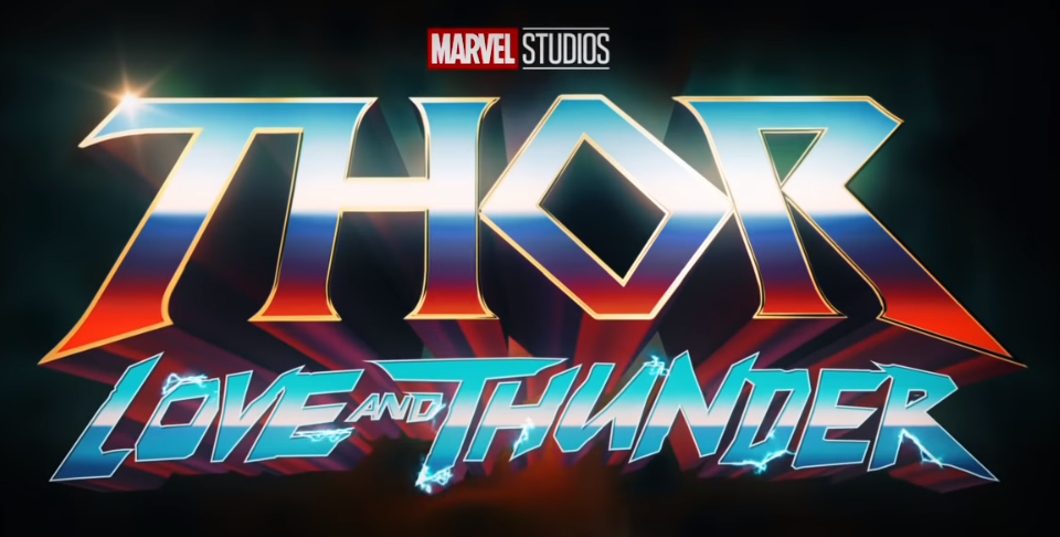 Marvel Thor Love and Thunder Logo