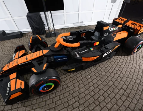 Life sized LEGO McLaren 2
