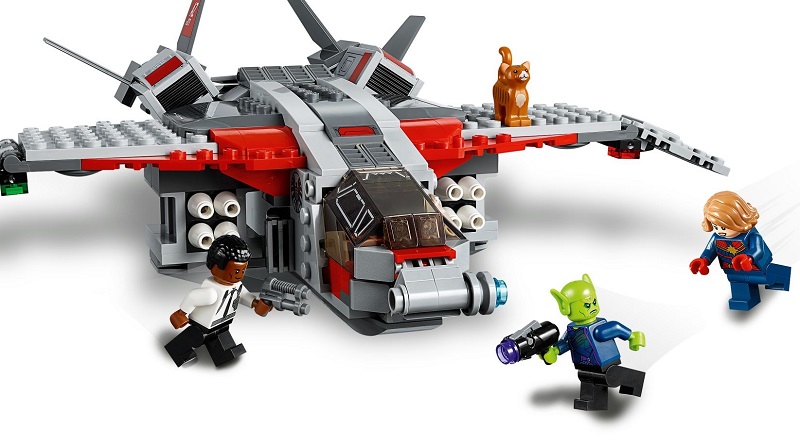 LEGO Marvel 76127 Captain Marvel and the Skrull Attack available now