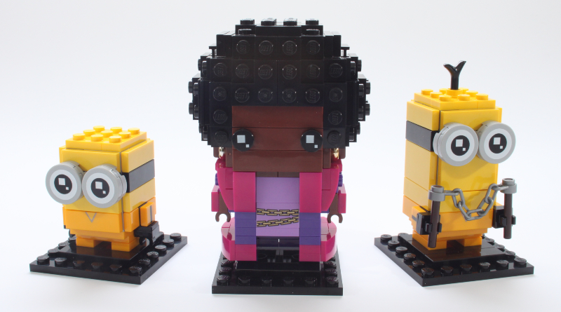 LEGO BrickHeadz Minions 40421 Belle Bottom, Kevin and Bob review