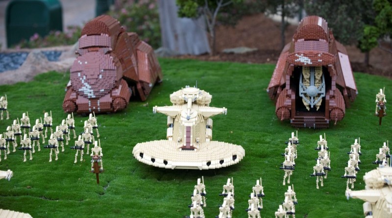 LEGO Star Wars Miniland leaving LEGOLAND California