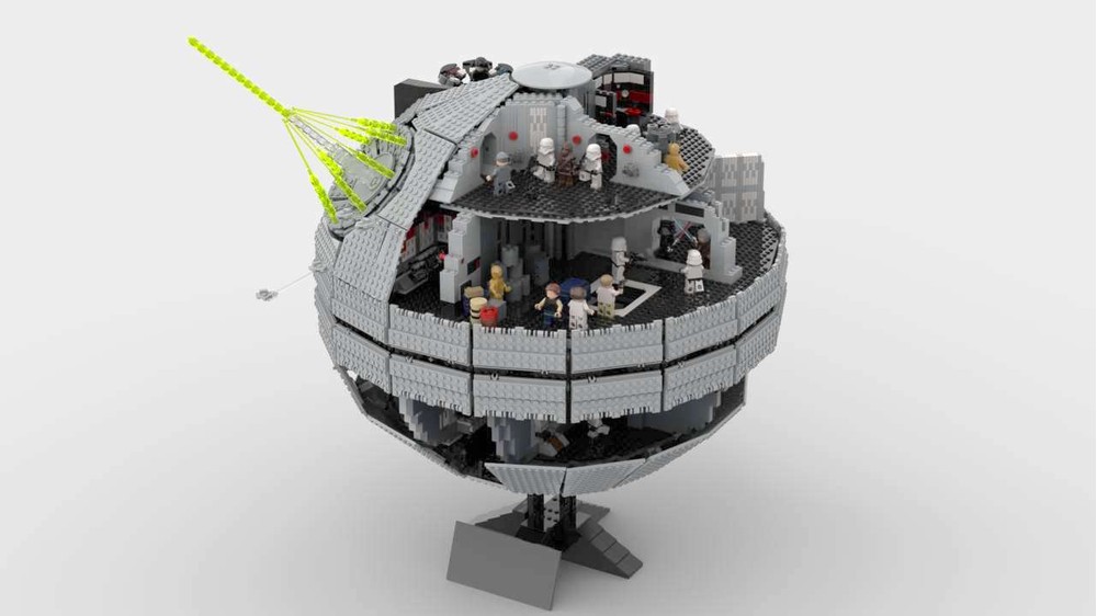 REBRICKABLE Death Star BigJudge 2