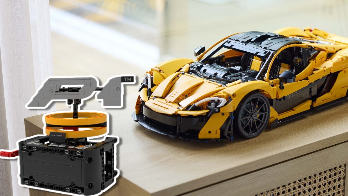 LEGO Technic McLaren P1 Logo GWP returns in select regions only