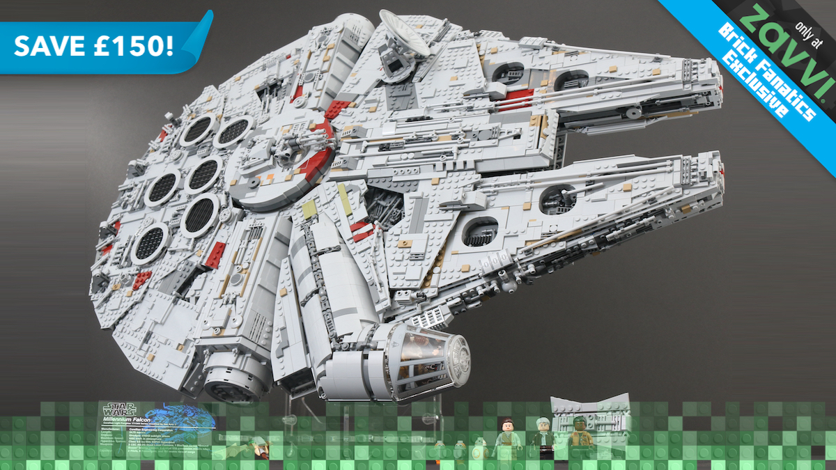 Back by popular demand soon – £150 off LEGO Star Wars 75192 Millennium Falcon