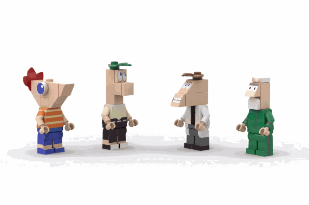 LEGO Ideas Disneys Phineas and Ferb Perry the Platypus Agent P 4 1024x681