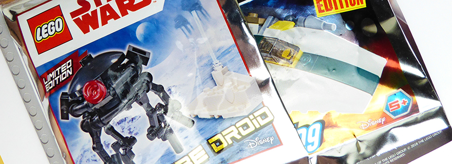 LEGO Star Wars magazine #38 comes with Probe Droid and bonus set