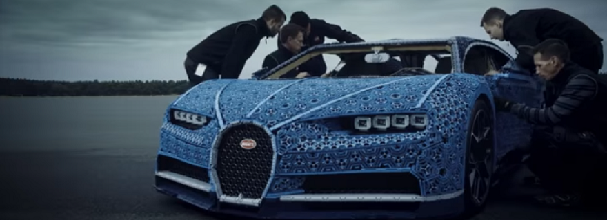 The LEGO Group builds the impossible with drivable Technic Bugatti Chiron