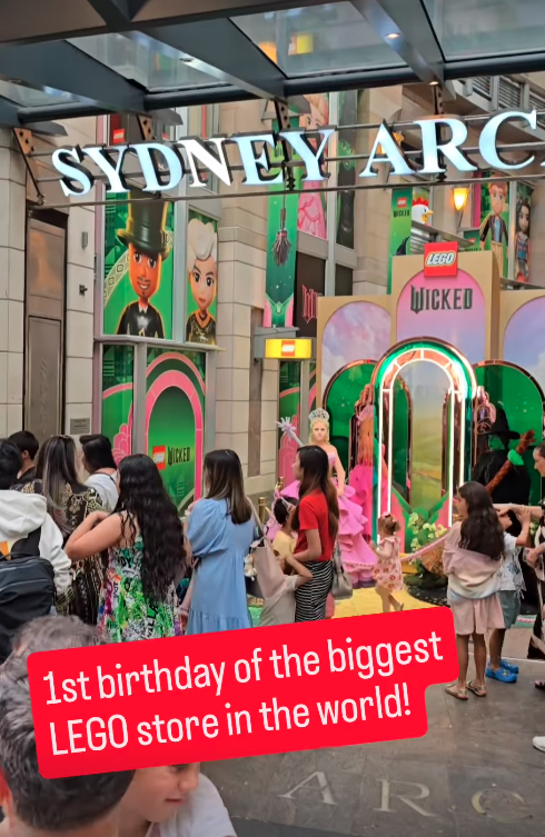 New Elementary LEGO Store Sydney first birthday 1