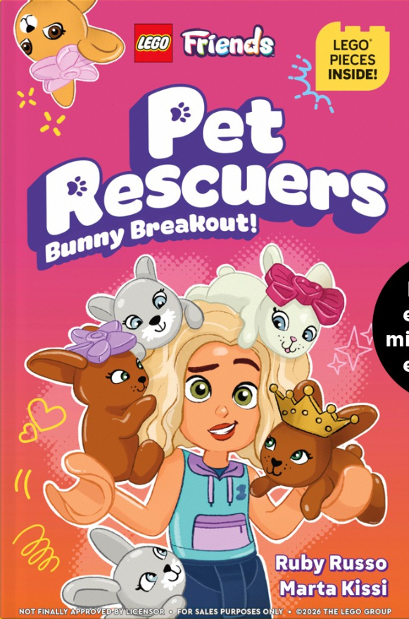 lego friends pet rescuers book