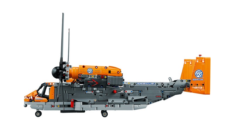 Design flaw did not influence LEGO Technic 42113 Bell Boeing V-22 Osprey Helicopter decision