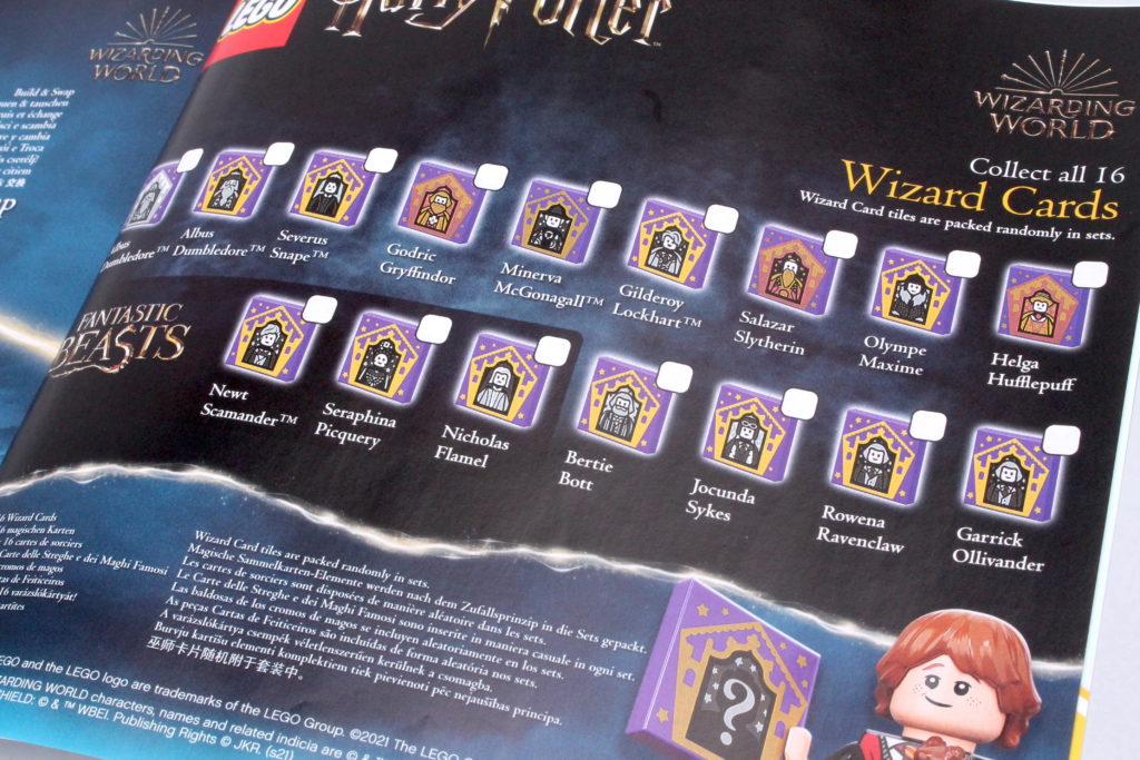 LEGO Harry Potter Collectible Wizard Cards 5 1
