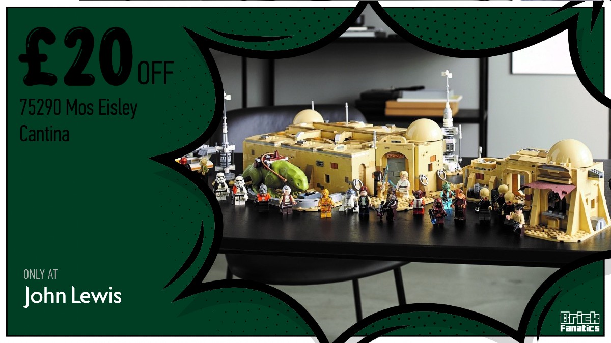 £20 off 75290 Mos Eisley Cantina when you download the free My John Lewis app