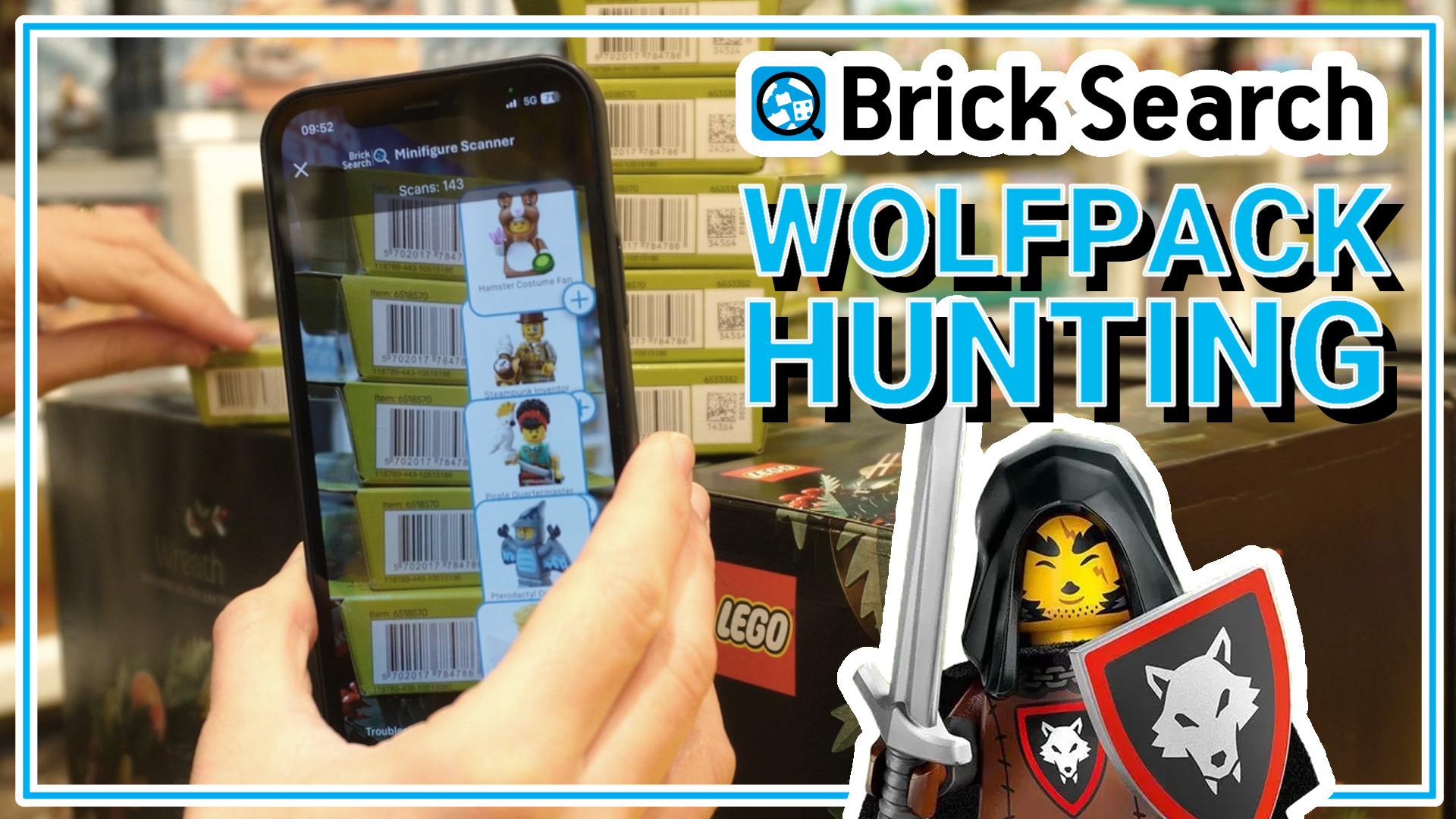 Wolfpack Beastmaster LEGO minifigure hunting with Brick Search