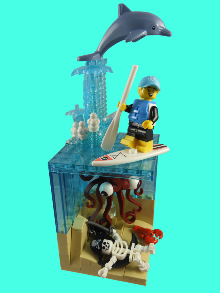 LEGO Collectible Minifigures Series 21 – Paddle Surfer