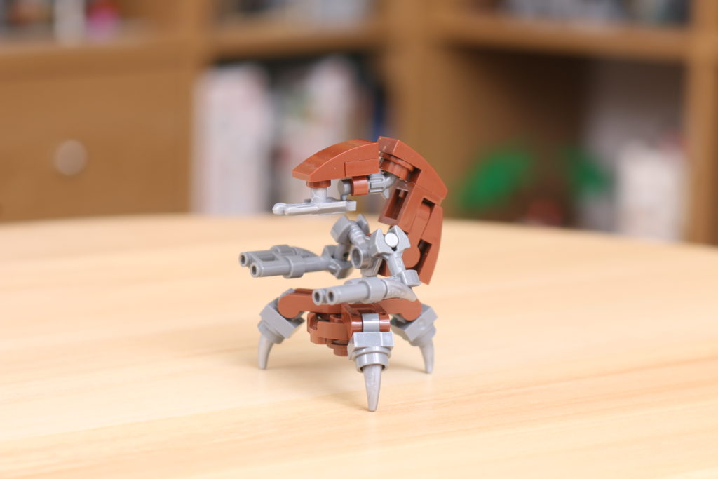 Custom LEGO Star Wars Droideka build 2