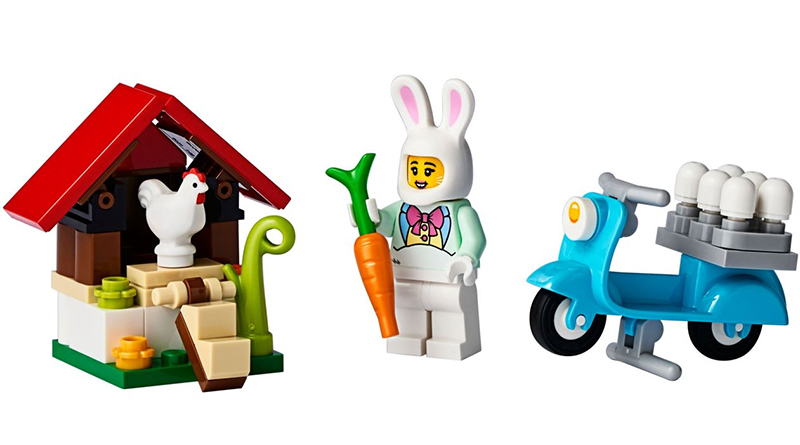 LEGO 853990 Easter Bunny promotional set revealed