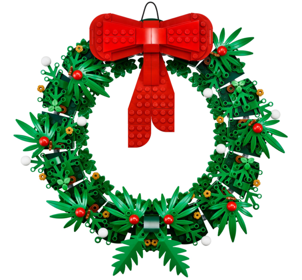 LEGO 40426 Christmas Wreath 2 in 1 build 1