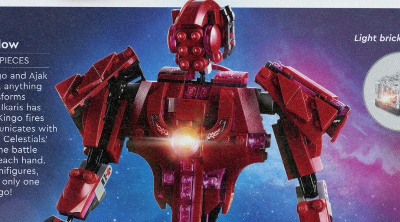Better pictures of new LEGO Marvel Eternals sets