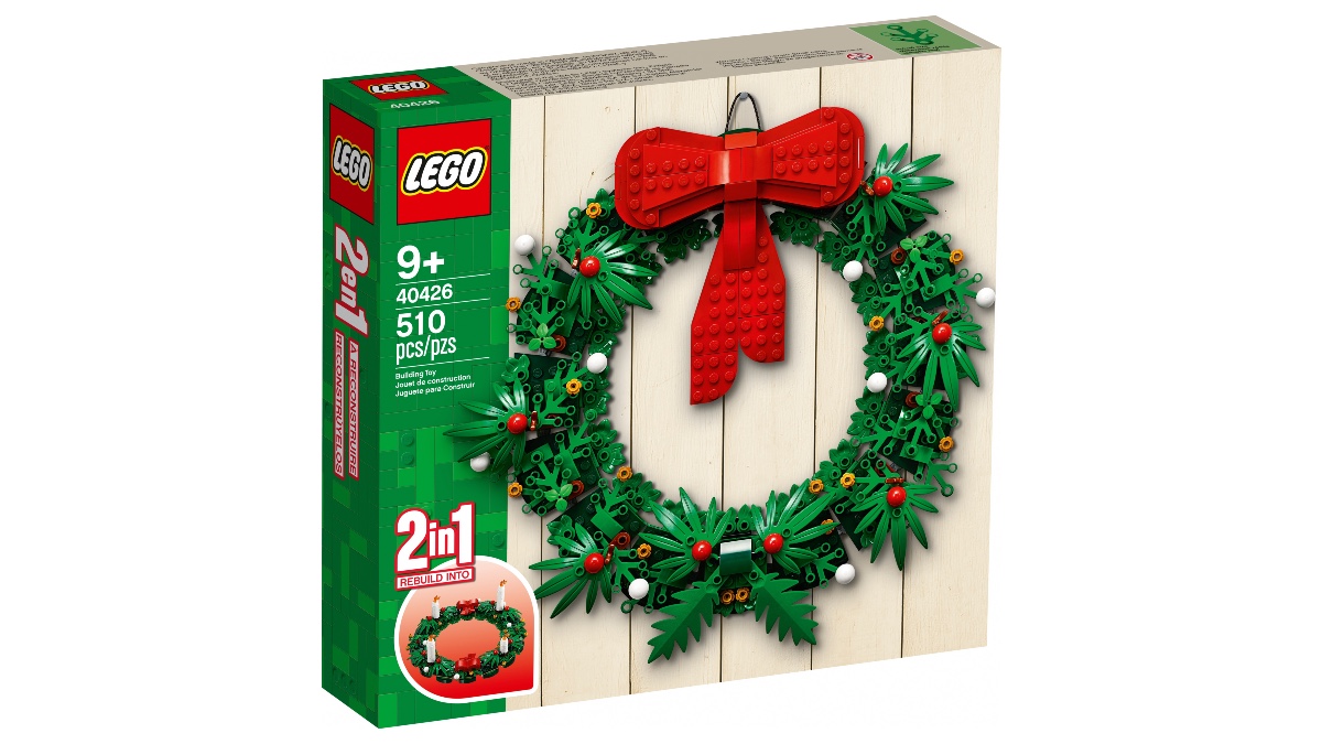 LEGO Seasonal 40426 Christmas Wreath 2-in-1 is back in stock online