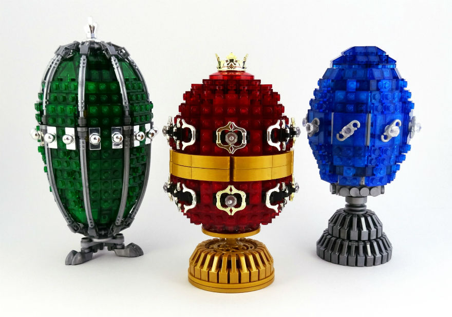 The LEGO Jewelled Egg Collection