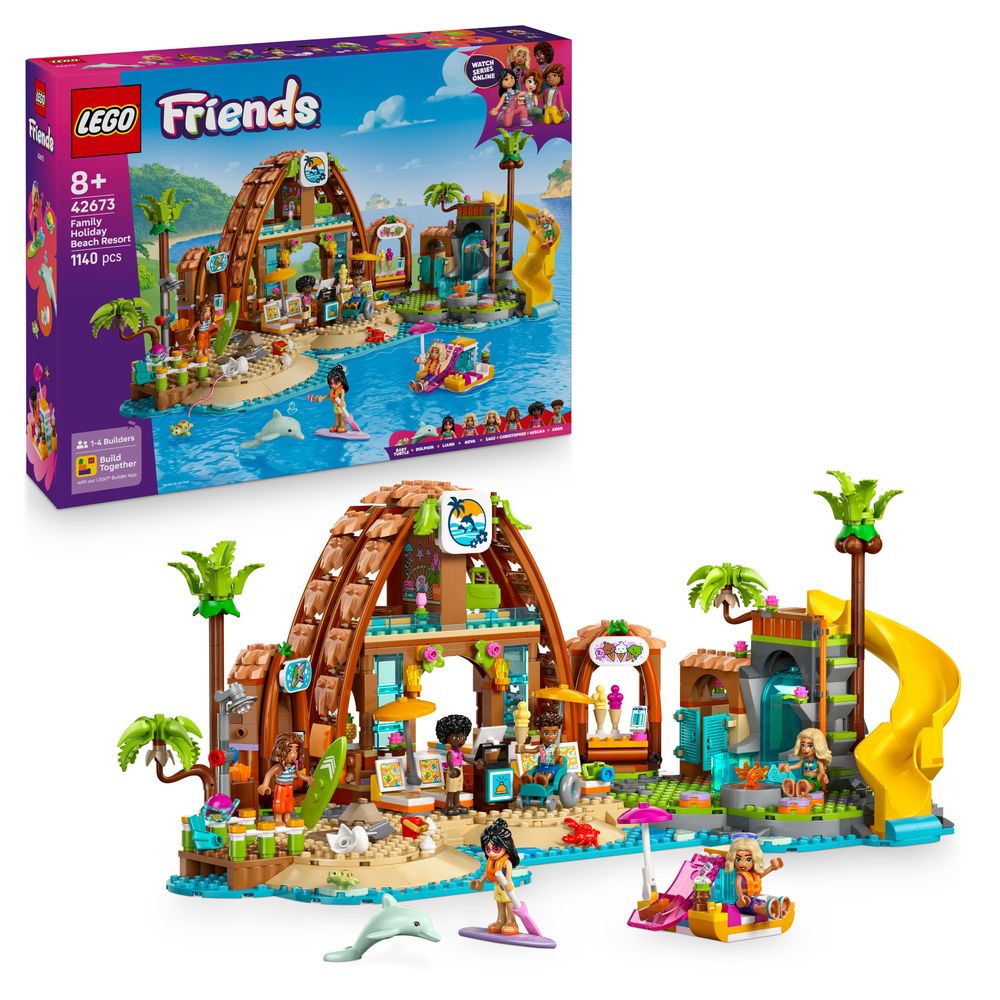LEGO Friends 42673 Family Holiday Beach Resort 9