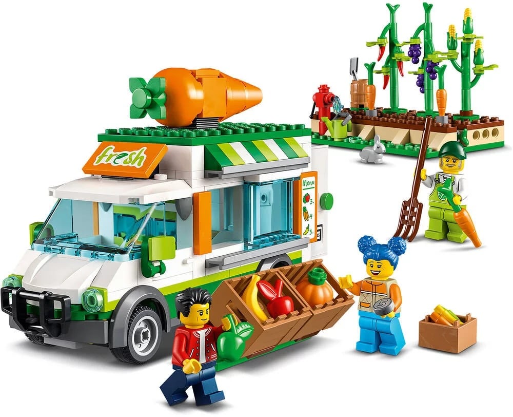 LEGO CITY 60345 Vegetable Delivery Truck 4