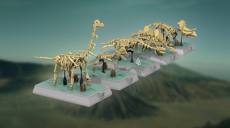 LEGO Ideas Dinosaurs Fossils Skeletons to be released later this year
