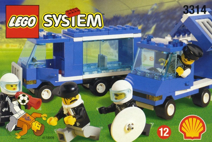 lego town 3314 Police Unit