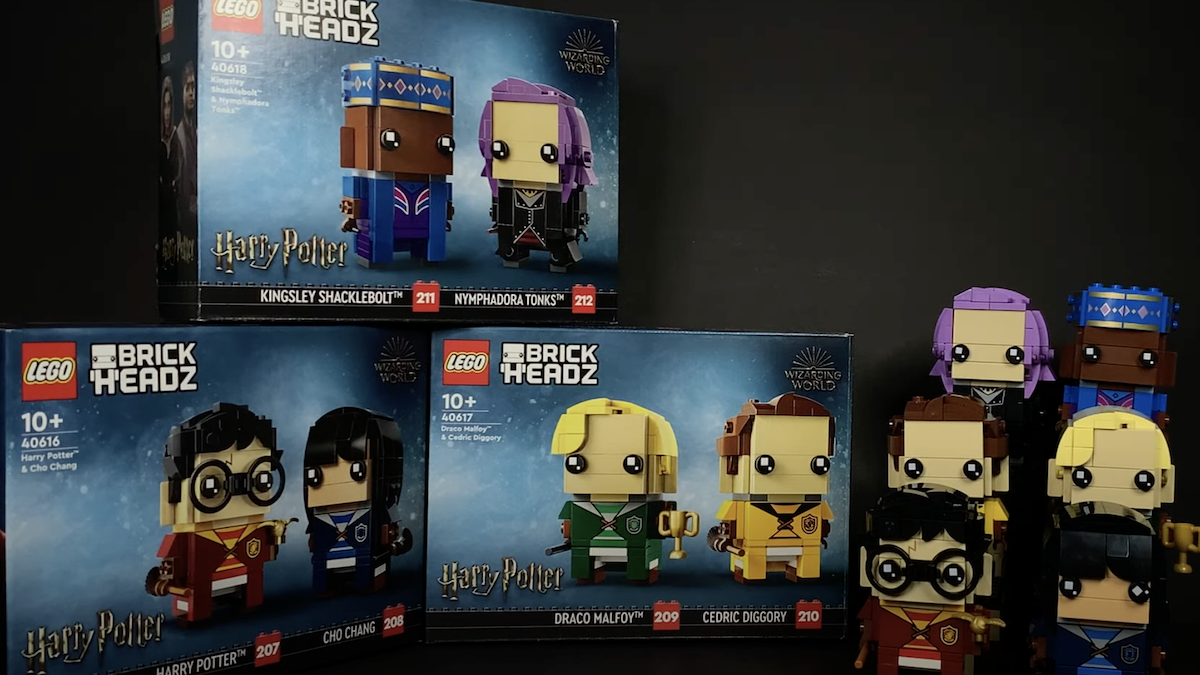 First look at LEGO Harry Potter BrickHeadz reveals adorable minute details