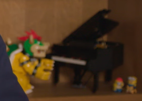 lego super mario 71411 the mighty bowser piano mario day reveal video chris meladandri