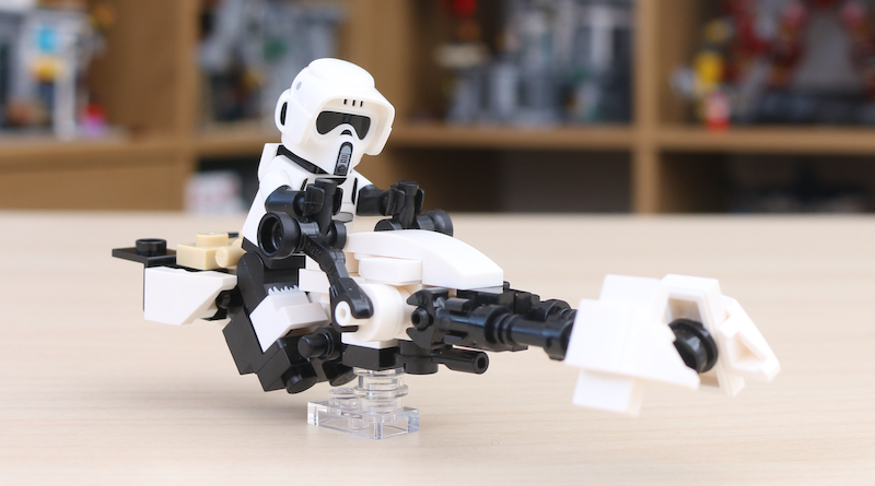 How to build a custom LEGO Star Wars Mandalorian Speeder Bike