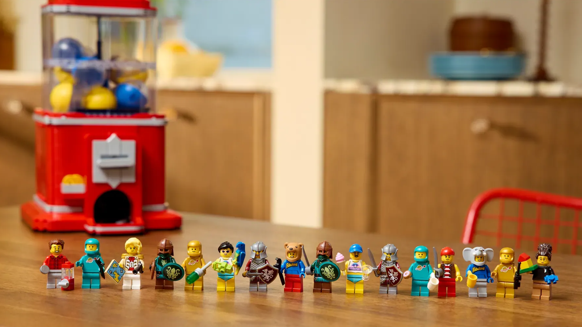 LEGO Minifigure Vending Machine parts won't be on Pick a Brick until 2026