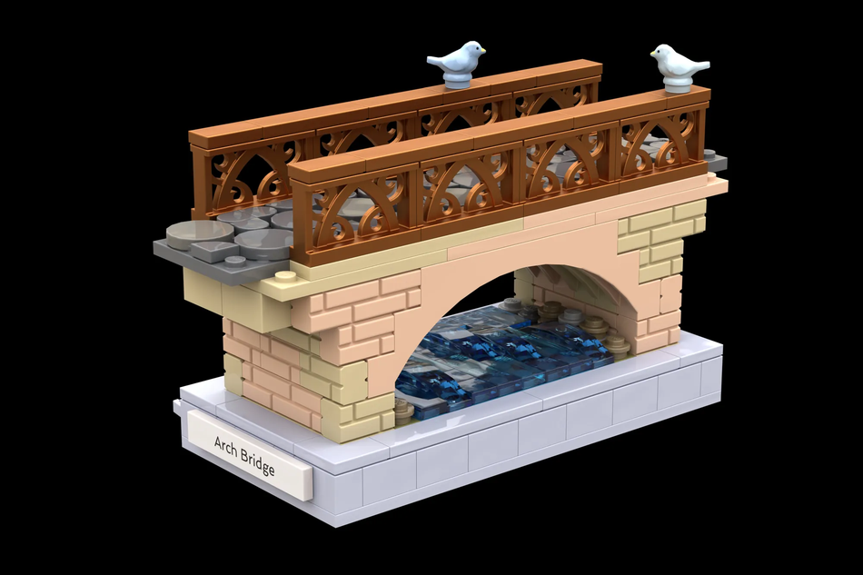 World of Civil Engineering Arch Bridge