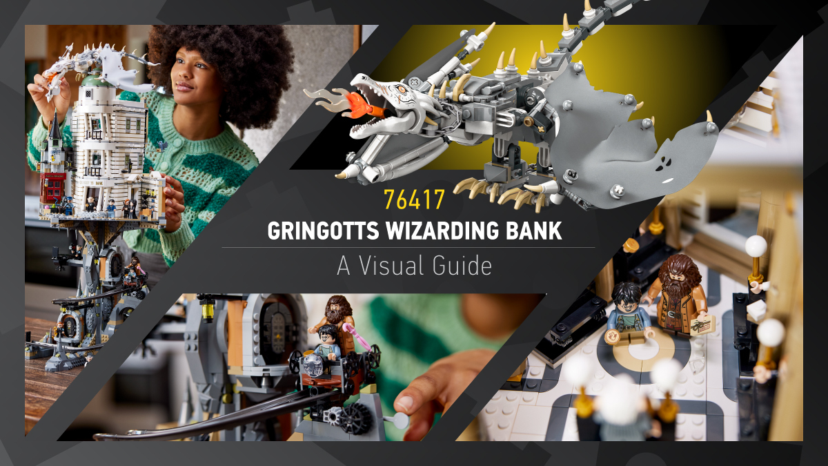 LEGO Harry Potter 76417 Gringotts Wizarding Bank Collectors’ Edition visual tour and gallery