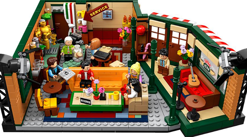 Signed LEGO Ideas Friends 21319 Central Perk set to be won
