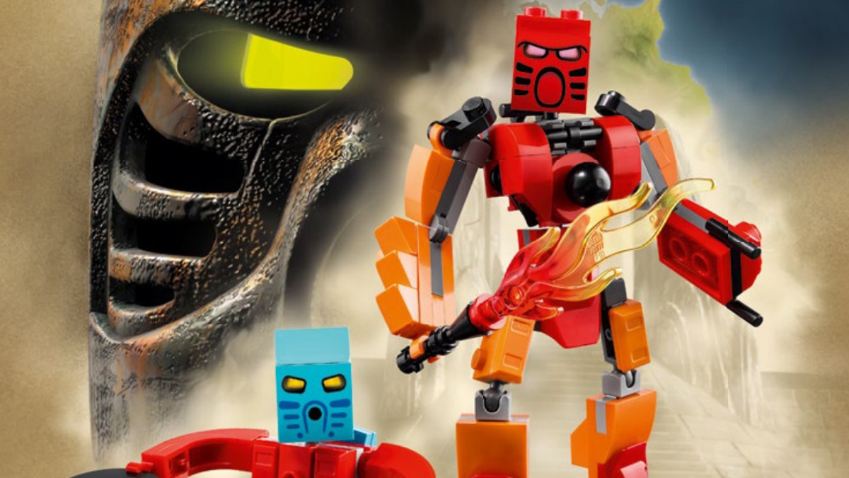LEGO 40581 BIONICLE Tahu and Takua GWP designers reveal concept secrets