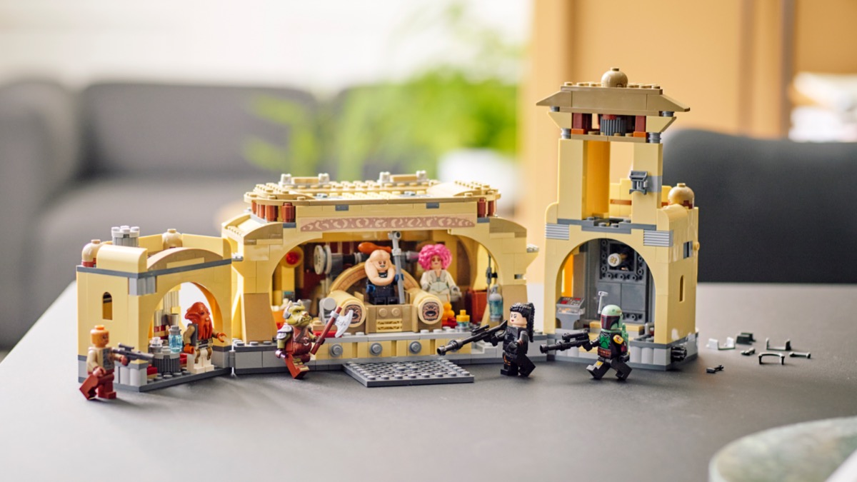 Third off LEGO Star Wars 75326 Boba Fett's Throne Room at John Lewis