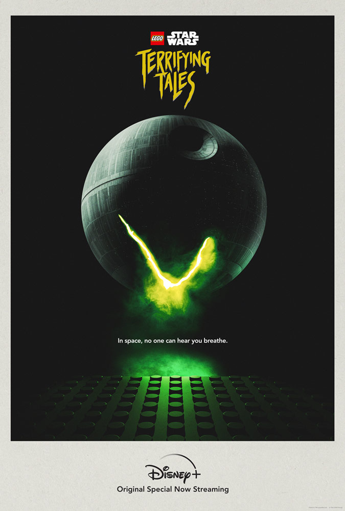 lego star wars terrifying tales alien poster