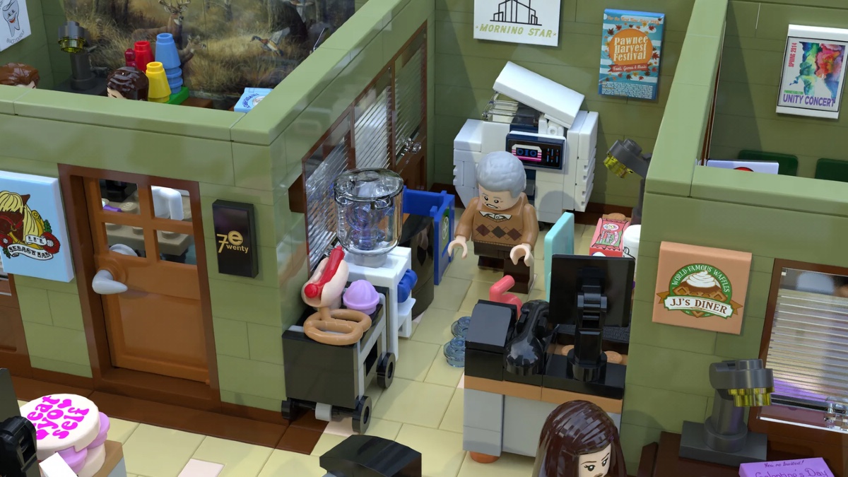 Treat yo’ self to a potential LEGO Parks and Recreation set with LEGO Ideas