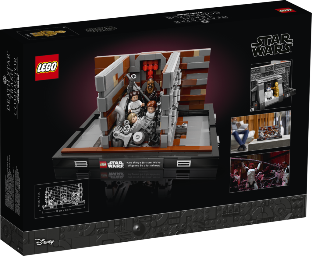 LEGO Star Wars 75339 Death Star Trash Compactor diorama set 02 1024x841