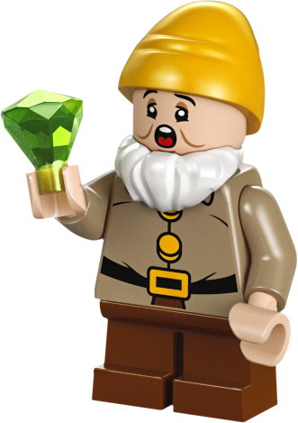 LEGO Disney 43242 Snow White and the Seven Dwarfs Cottage Sneezy minifigure
