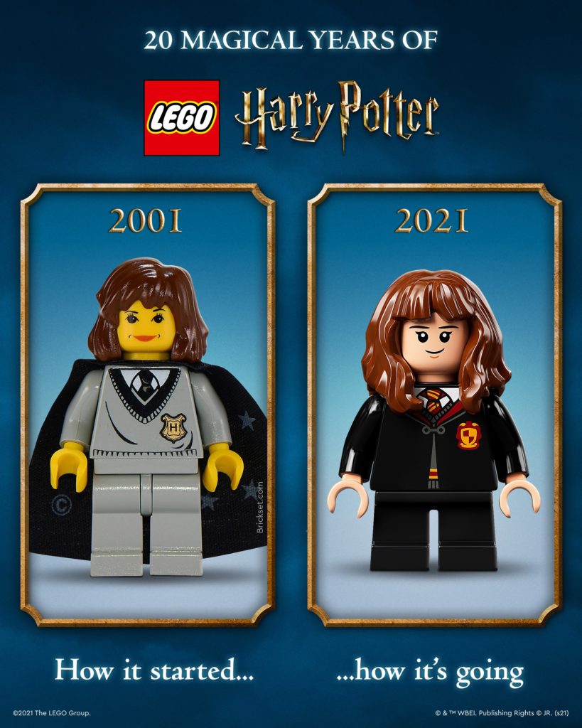 LEGO Harry Potter minifigure comparison 2