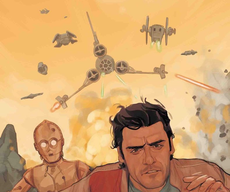 Star Wars Poe Dameron comic Ugly starfighters