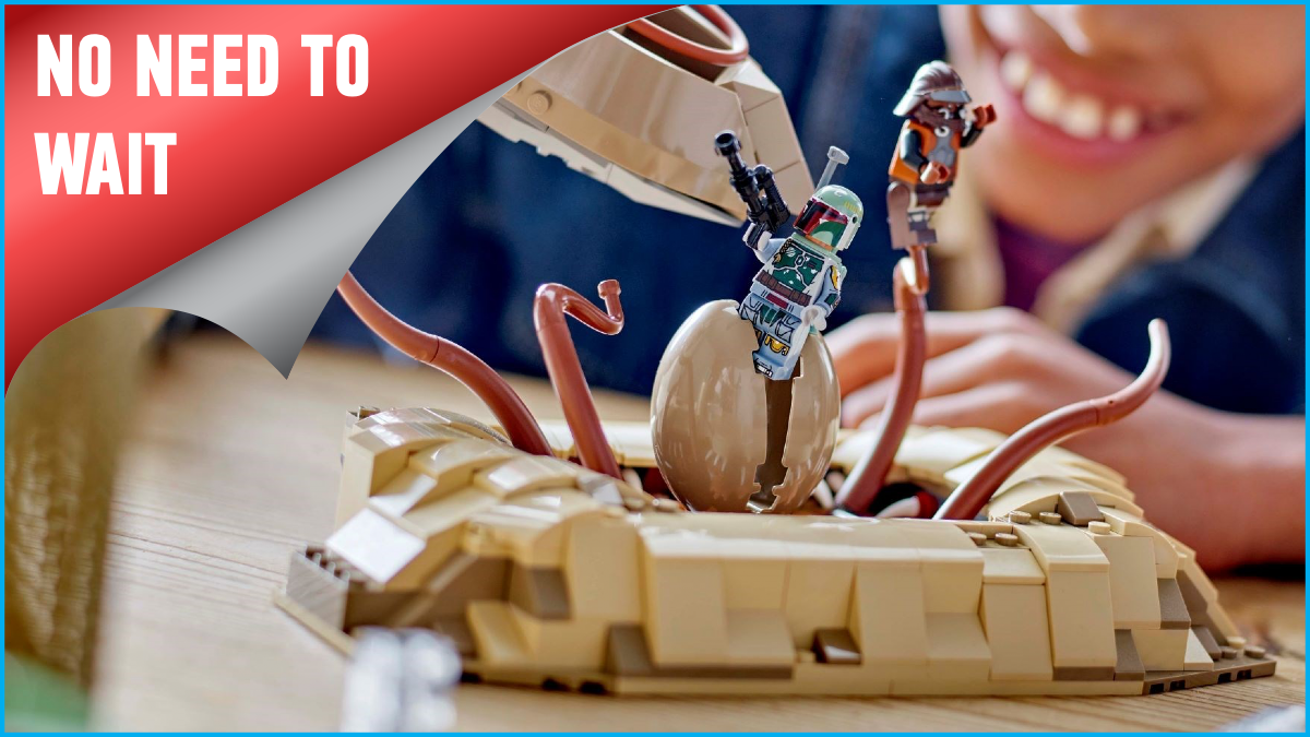 Skip the queue: Pick up LEGO Star Wars Desert Skiff at a discount